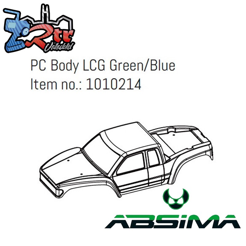 Cuerpo absima Goat  Verde y Azul AB1010214-1010213