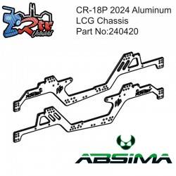 Chasis LCG de aluminio CR-18P 2024 Absima  AB240420