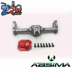 Eje trasero de aluminio opcional V2 - EVO/GOAT 1010224 Absima AB240348