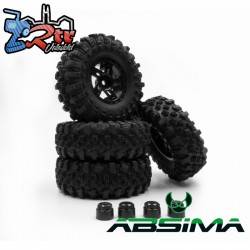 Juego de ruedas de 1,2" "Mudder-XL" 68 mm (4) Absima AB240370