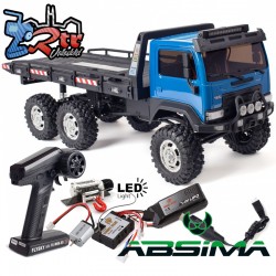 Absima CR-18P "Tow Truck ARKTOS 6x6" 1/18 Azul Escobillas