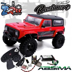 Absima CR-18P "Rushmore BLS 2024" 1/18 Rojo Brushless