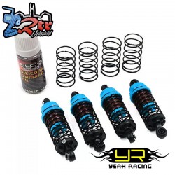 Amortiguadores Qutus slider Drift 4 unidades 1/10 55mm Azul