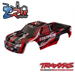 Cuerpo Rojo Traxxas Stampede sin clip 2WD TRA3620A-RED