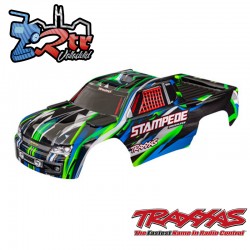 Cuerpo Verde Traxxas Stampede sin clip 2WD TRA3620-GRN