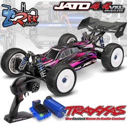 Traxxas Jato Brushless Buggy Tsm 1/8 4Wd RTR Rosa