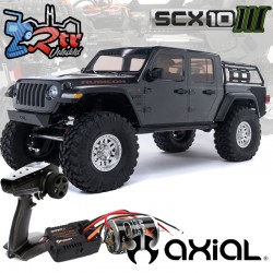 Axial SCX10 III Jeep Gladiator Crawler 4Wd 1/10 Gris RTR