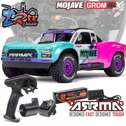 ARRMA Mojave Grom BLX Brushless 4Wd RTR SC Rosa Batería y...