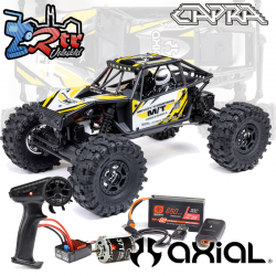 Axial Capra 4WD RTR Negro Trail Crawler 1/18 Amarillo