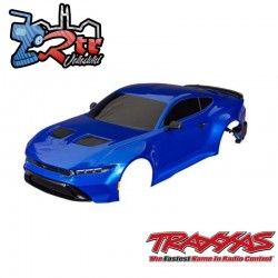 Carrocería, Ford Mustang, completa Azul montaje sin clip Traxxas TRA10511-BLUE