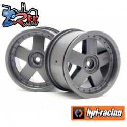 GT 5 WHEEL GREY (83X56MM/2PCS)