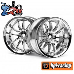 WORK XSA 02C WHEEL 26mm CHROME (6mm OFFSET)