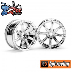 WORK EMOTION XC8 WHEEL 26mm CHROME (3mm OFFSET)