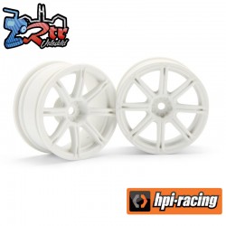 WORK EMOTION XC8 WHEEL 26mm WHITE (3mm OFFSET)