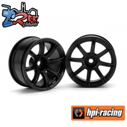 WORK EMOTION XC8 WHEEL 26mm BLACK (6mm OFFSET)