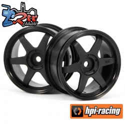 TE37 WHEEL 26MM BLACK (0MM OFFSET