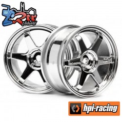 TE37 WHEEL 26MM CHROME (0MM OFFSET)