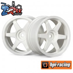 TE37 WHEEL 26MM WHITE(3MM OFFSET)