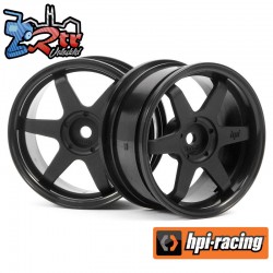 TE37 WHEEL 26MM BLACK (3MM OFFSET)