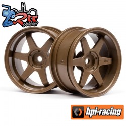 TE37 WHEEL 26mm BRONZE (6mm OFFSET)