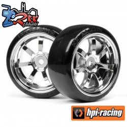 T-DRIFT TIRE 26mm RAYS 57S-PRO WHEEL CHROME