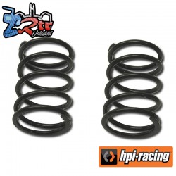 RACING SHOCK SPRING 14X25X1.5MM 5.75 COILS (WHITE 2PCS)