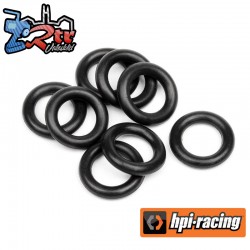 O Ring 6x9,5x1,9mm (8pcs) (Black)