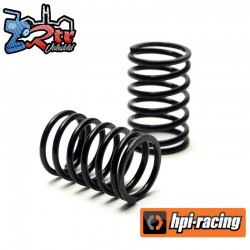 SHOCK SPRING 13X25X1.7MM 7 COILS(BLACK/2PCS