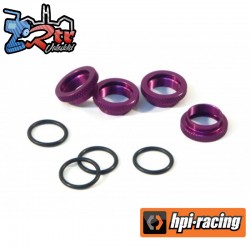 Shock Spring Adjust Nut Purple