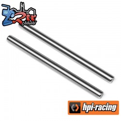 SUSPENSION SHAFT 3x43mm Silver (FRONT/OUTER)