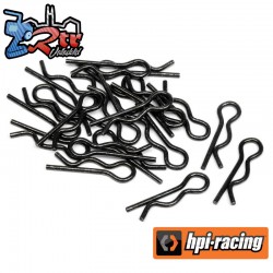 BODY CLIP (6MM/BLACK/20PCS)