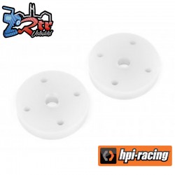 PRECISION PISTON 1.5x4 HOLES (WHITE/2pcs)